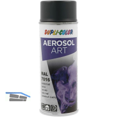 Dupli-Color Lackspray Aerosol Art 400ml anthrazit seidenmatt / RAL 7016