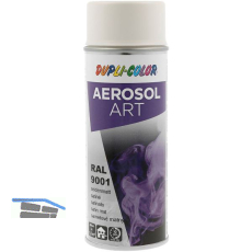 Dupli-Color Lackspray Aerosol Art 400ml cremwei� seidenmatt / RAL 9001