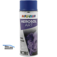 Dupli-Color Lackspray Aerosol Art 400ml ultramarinblau matt / RAL 5002