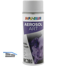 Dupli-Color Lackspray Aerosol Art 400ml lichtgrau matt / RAL 7035