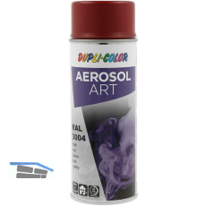 Dupli-Color Lackspray Aerosol Art 400ml purpurrot matt / RAL 3004