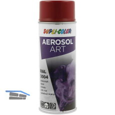 Dupli-Color Lackspray Aerosol Art 400ml purpurrot seidenmatt / RAL 3004