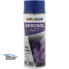 Dupli-Color Lackspray Aerosol Art 400ml ultramarinblau seidenmatt / RAL 5002
