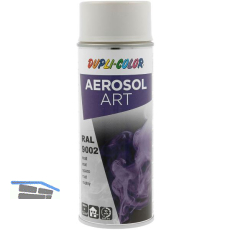 Dupli-Color Lackspray Aerosol Art 400ml grauwei� matt / RAL 9002