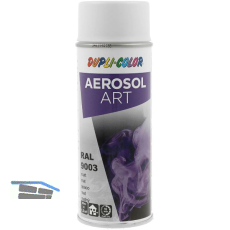 Dupli-Color Lackspray Aerosol Art 400ml signalwei� matt / RAL 9003