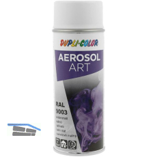 Dupli-Color Lackspray Aerosol Art 400ml signalwei� seidenmatt / RAL 9003