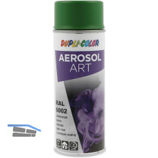 Dupli-Color Lackspray Aerosol Art 400ml laubgr�n seidenmatt / RAL 6002