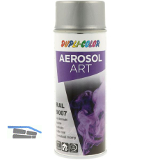 Dupli-Color Lackspray Aerosol Art 400ml graualuminium seidenmatt / RAL 9007