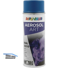 Dupli-Color Lackspray Aerosol Art 400ml enzianblau matt / RAL 5010