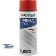 Dupli-Color Lackspray Prima 400ml, feuerrot gl�nzend / RAL 3000