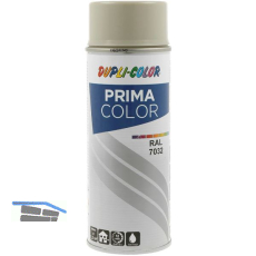 Dupli-Color Lackspray Prima 400ml, kieselgrau gl�nzend / RAL 7032