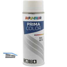 Dupli-Color Lackspray Prima 400ml, reinwei� matt / RAL 9010