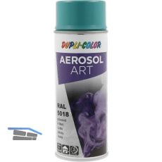 Dupli-Color Lackspray Aerosol Art 400ml t�rkisblau gl�nzend / RAL 5018
