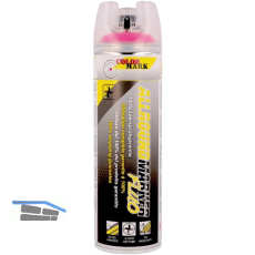 ColorMark Markierungsspray - Allroundmarker mit 360�-Ventil, leuchtpink
