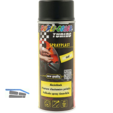 Dupli-Color Sprayplast 400ml schwarz matt