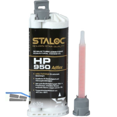 STALOC HP-950 Strukturklebstoff 50ml anthrazit, + Mischer