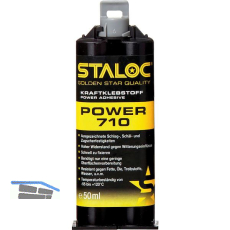 STALOC 2K Klebstoff Power 710 50ml milchig wei� + Mischer