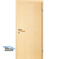 SOLIDO Smart Wohnungseingangst�re Klimaklasse C, Ahorn LI 850/2030 mm