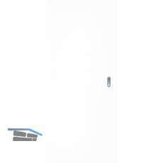 SOLIDO Smart Schiebet�re wei� lackiert, 1020x2070 mm