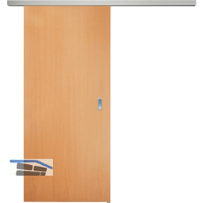 SOLIDO Smart Schiebet�re Set Buche lackiert, 820x2070 mm