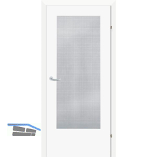 SOLIDO Innent�re Trend Wabe wei� matt lackiert GL/A Links TBA 900/2030 mm