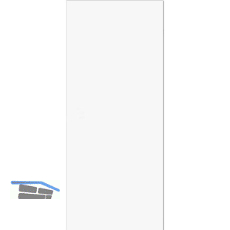 SOLIDO Innent�re Trend Wabe wei� matt lackiert VB ungebohrt TBA 750/2030 mm