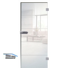 SOLIDO Ganzglast�re Liga 4 Satiniert TBA 821/2013/8 mm ESG, RE