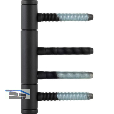 SOLIDO Donau 3-tlg Band, schwarz / matt