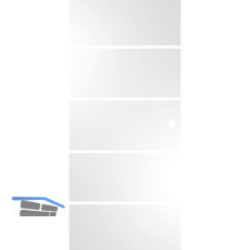 SOLIDO Glasschiebet�r Sensita 15, mit Muschelgriff Bohrung 920x2100