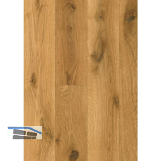 ADMONTER Landhausdiele Eiche Kari, geb�rstet natur ge�lt, 13 mm