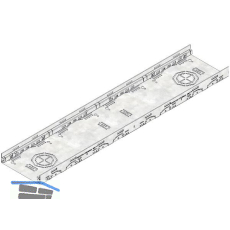 DACHFIX STEEL 205 Fassaden- und Flachdachentw�sserung Rinne Type 45