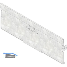 DACHFIX STEEL 205 Fassaden- und Flachdachentw�sserung Deckel Type 75