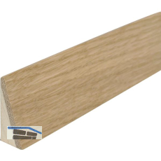 ADMONTER Sockelleiste Eiche Stone ge�lt, 15/35