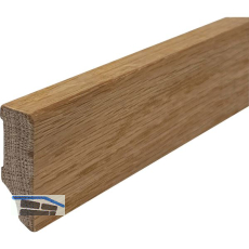 ADMONTER Sockelleiste Eiche Ignis ge�lt, 16/40