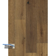 ADMONTER Landhausdiele Eiche Aurum Rustic, geb�rstet natur ge�lt, 15 mm