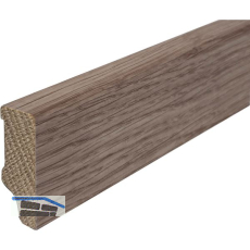 ADMONTER Sockelleiste Eiche Grey ge�lt, 16/40