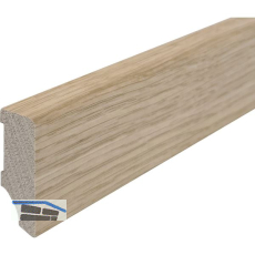 ADMONTER Sockelleiste Eiche Superbianco ge�lt, 16/40