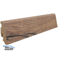 HARO Laminat Sockelleiste Eiche italica natur, 19/58