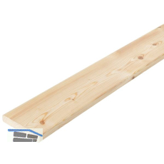 SECA Terrassendiele Kanadische L�rche glatt, 2400/140/26 mm