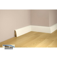 TILO Sockelleiste Esche wei� deckend 18/40