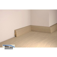TILO Sockelleiste Eiche wei� 18/40