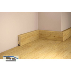 TILO Sockelleiste Vinyl Eiche Nox 16/50