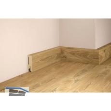 TILO Sockelleiste Vinyl Kastanie Baltic 16/50