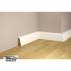 TILO Sockelleiste RAL 9016 wei� foliert 18/40