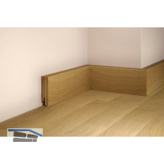 TILO Sockelleiste Eiche Alpin, massiv, versiegelt, geb�rstet 17/50