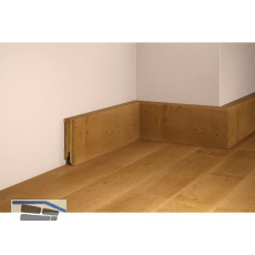 TILO Sockelleiste Eiche Alpin Caramel, massiv, versiegelt, geb�rstet 17/50