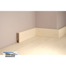 TILO Sockelleiste Esche wei� 16/50