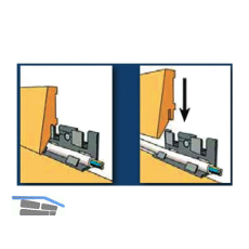 Clip Box f�r Vinyl Sockelleiste