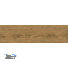 LICO Sockelleiste Vinyl HDF, Kastanie Living, 18/45