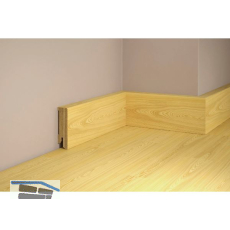 TILO Sockelleiste L�rche Alpin Natur, massiv, versiegelt, geb�rstet 17/50
